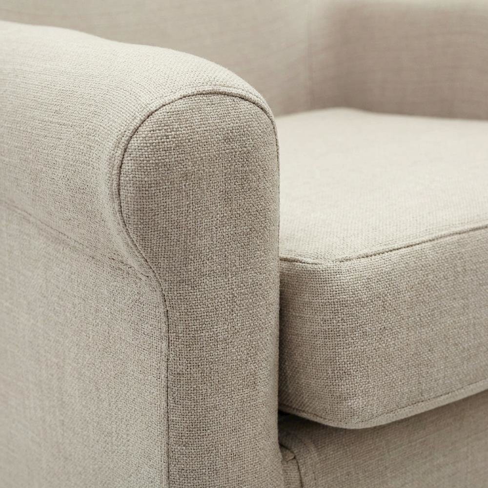 Ellis Rolled Arm Lounge Chair. Picture 3