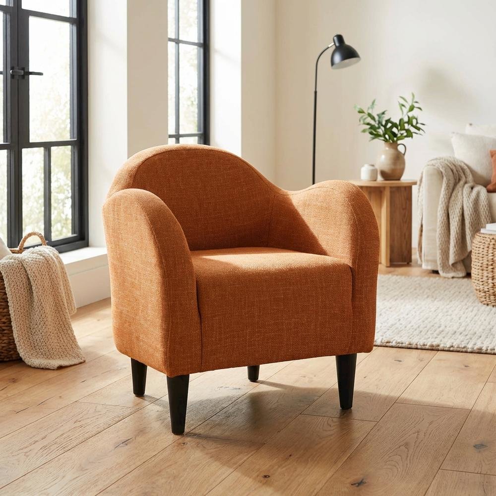 Bix Max Barrell Chair  - Blake Saffron. Picture 2