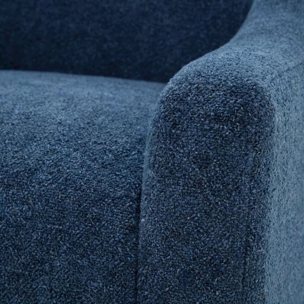 Shea Lounge Chair  - Chloe Indigo. Picture 3