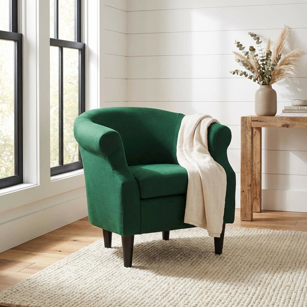 Nikole Club Chair - Klein Emerald Green. Picture 2