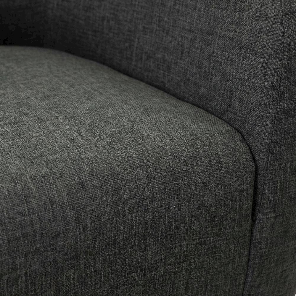 Julian Mid Century Arm Chair - Gray. Picture 3