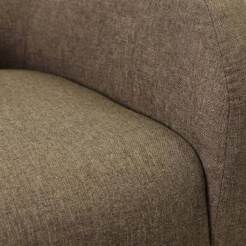 Julian Mid Century Arm Chair - Pecan. Picture 3