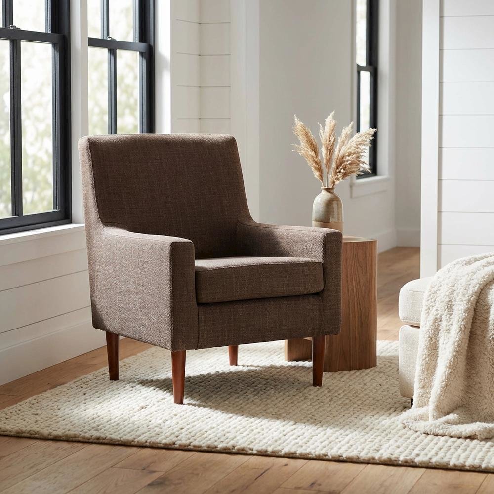 Emma Lounge Chair  - Blake Truffle. Picture 2