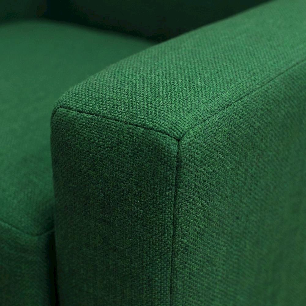 Emma Lounge Chair - Emerald Green. Picture 3