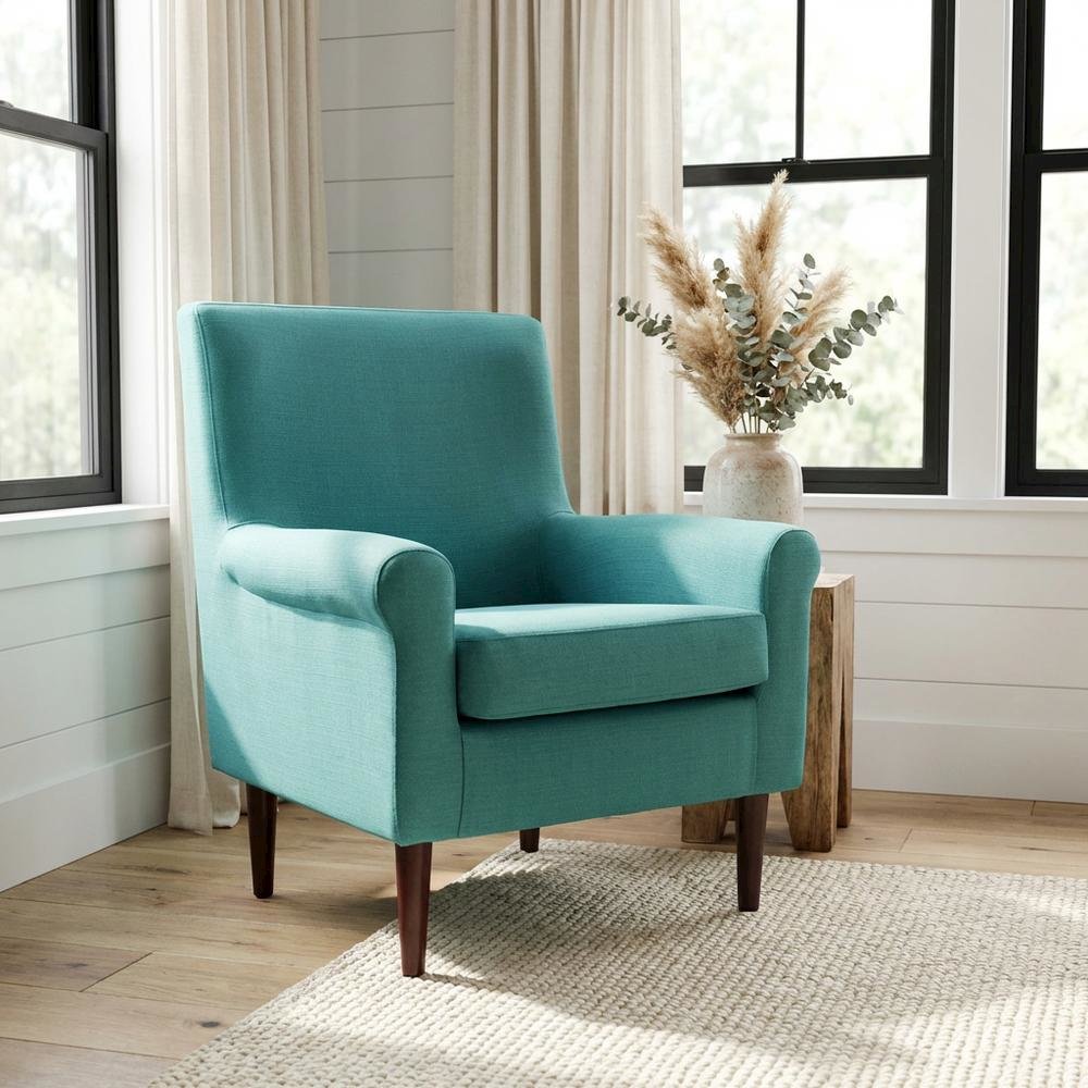 Ellis Rolled Arm Lounge Chair. Picture 2