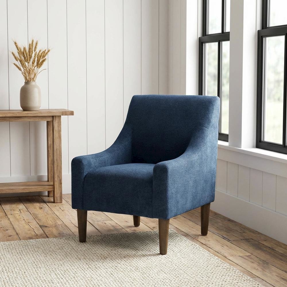 Shea Lounge Chair  - Chloe Indigo. Picture 2