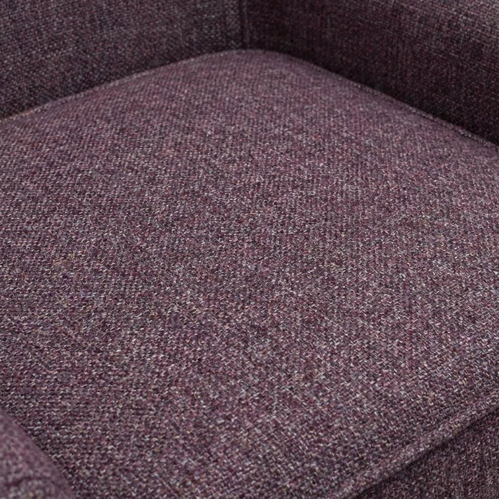 Laura Mid Century Arm Chair - Terrace Plum Purple. Picture 3