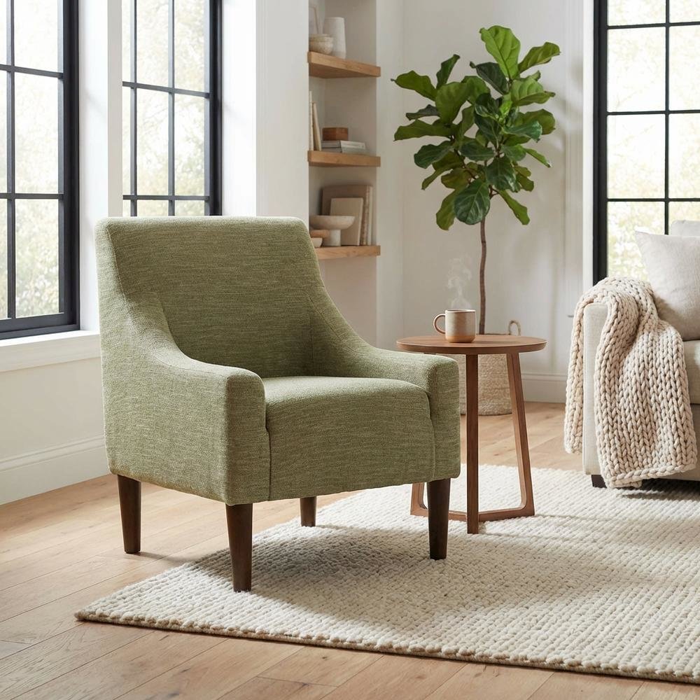 Shea Lounge Chair - Hampden Spring Green. Picture 2