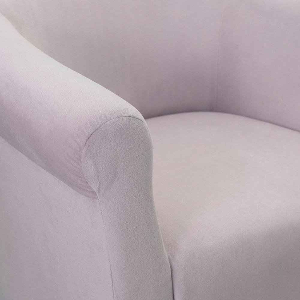 Savannah Club Chair - Microfiber Rose Pink. Picture 3