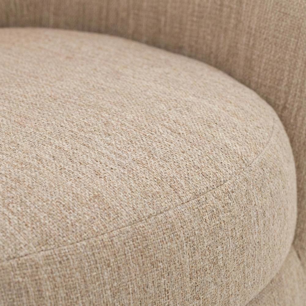 Tub Swivel Chair  - Hampden Blush Pink. Picture 3
