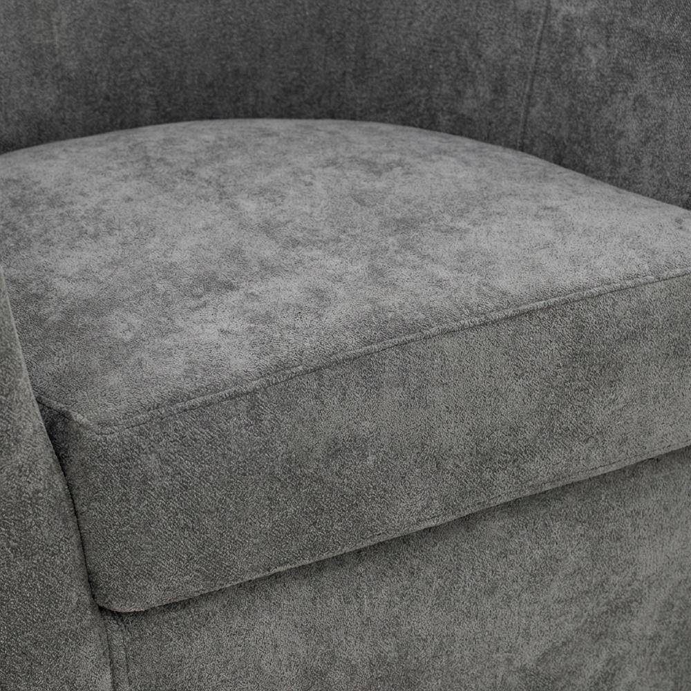 Windsor Swivel Chair  - Chloe Slate. Picture 3