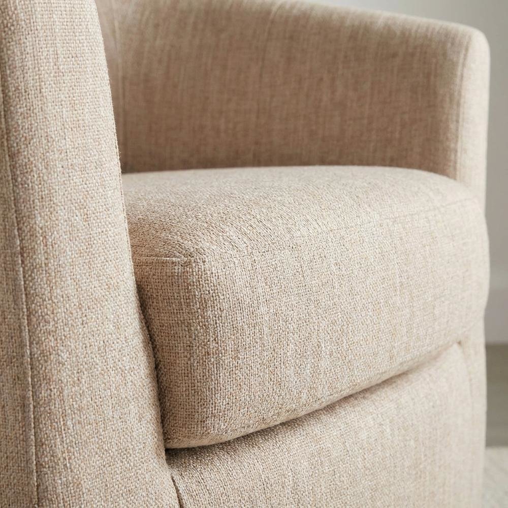 Windsor Swivel Chair  - Hampden Blush Pink. Picture 3