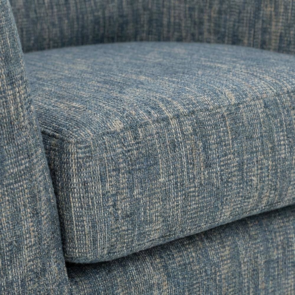 Windsor Swivel Chair  - Hampden Navy. Picture 3