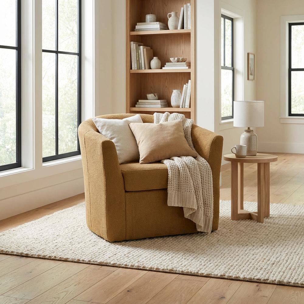 Windsor Swivel Chair  - Milo Spice. Picture 2
