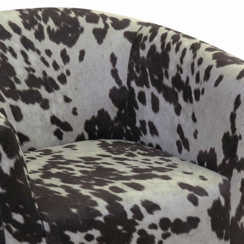Savannah Club Chair - Cowhide Brown. Picture 3