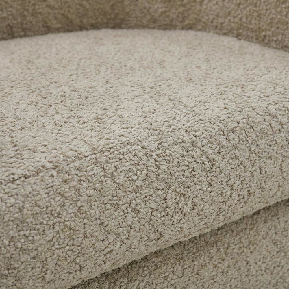 Marlee Swivel Chair  - Boucle Oslo Camel. Picture 3