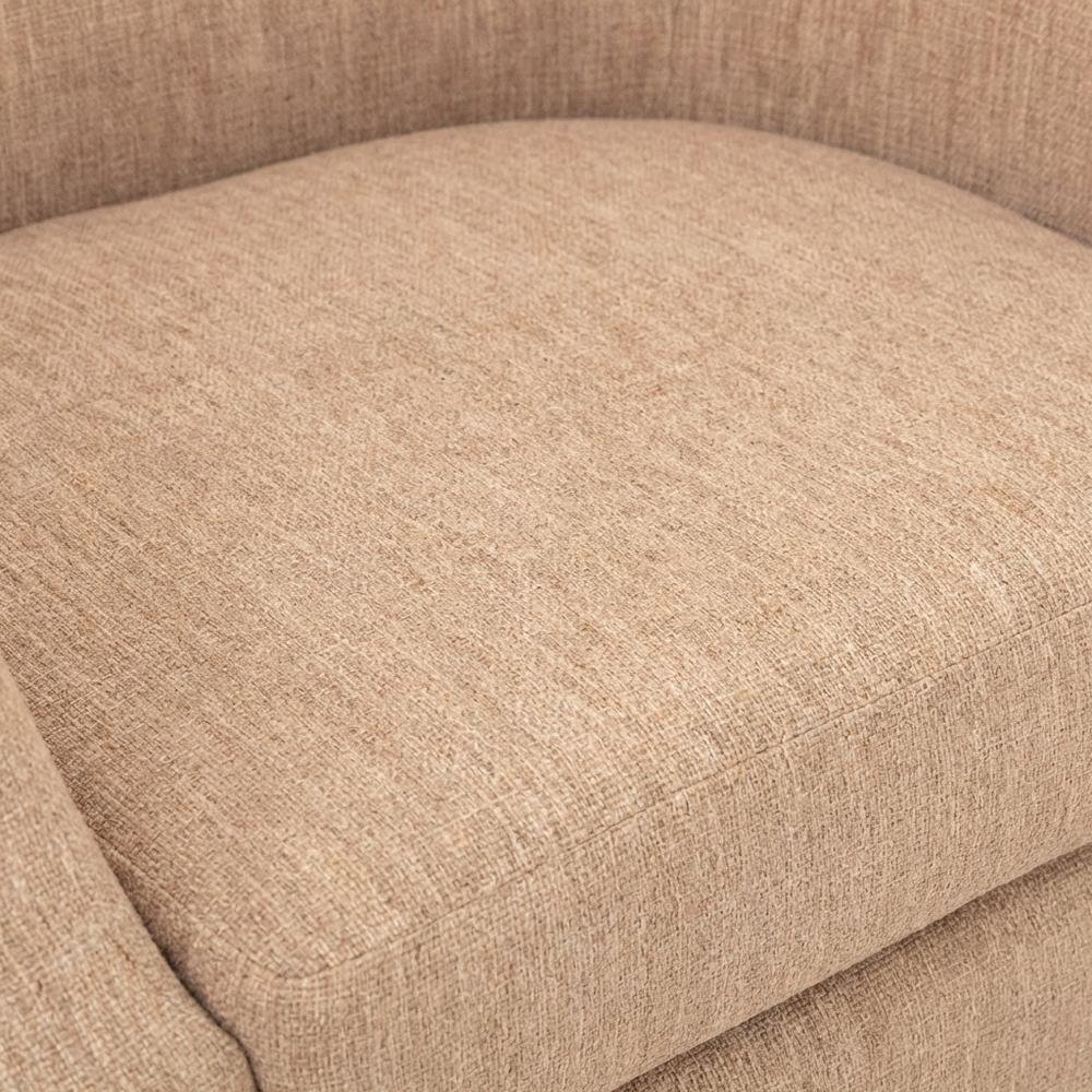 Nikole Swivel Chair  - Hampden Blush Pink. Picture 3