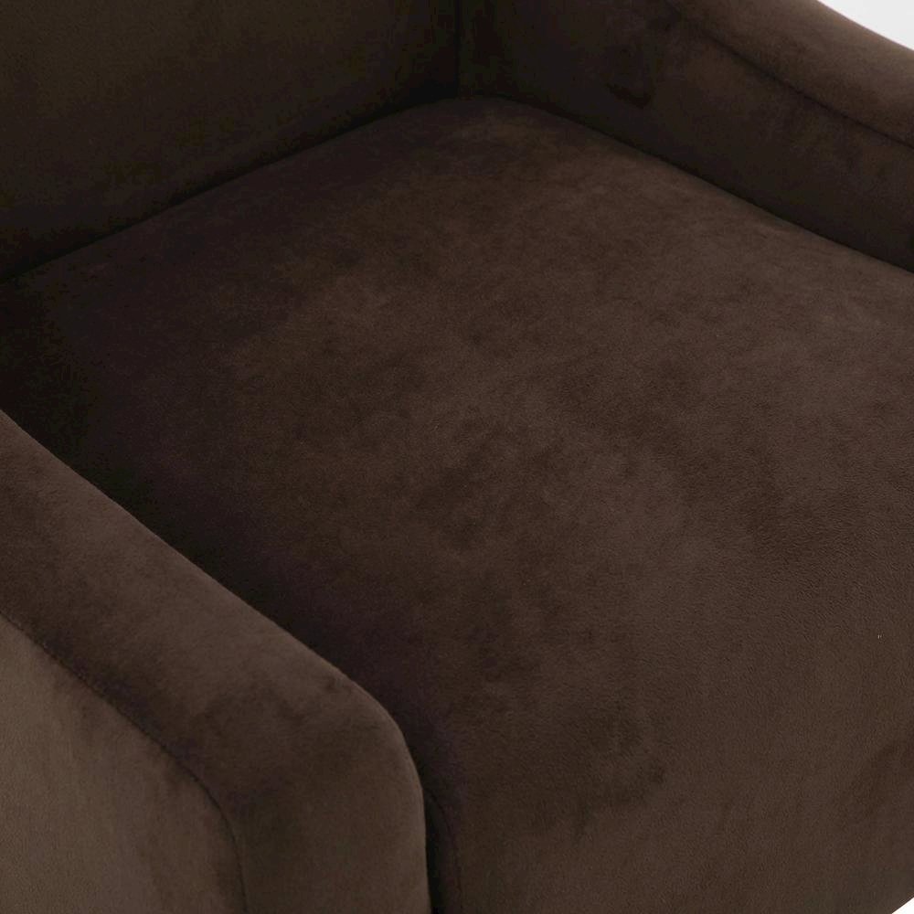 Shea Lounge Chair - Bella Chocolate. Picture 3