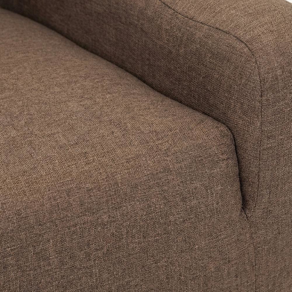 Shea Lounge Chair - Jitterbug Pecan. Picture 3