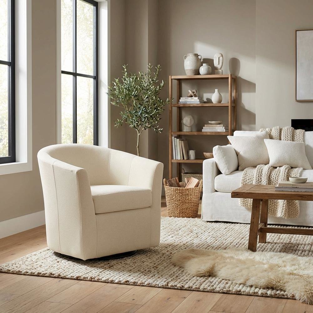 Windsor Swivel Chair  - Chloe Ice. Picture 2