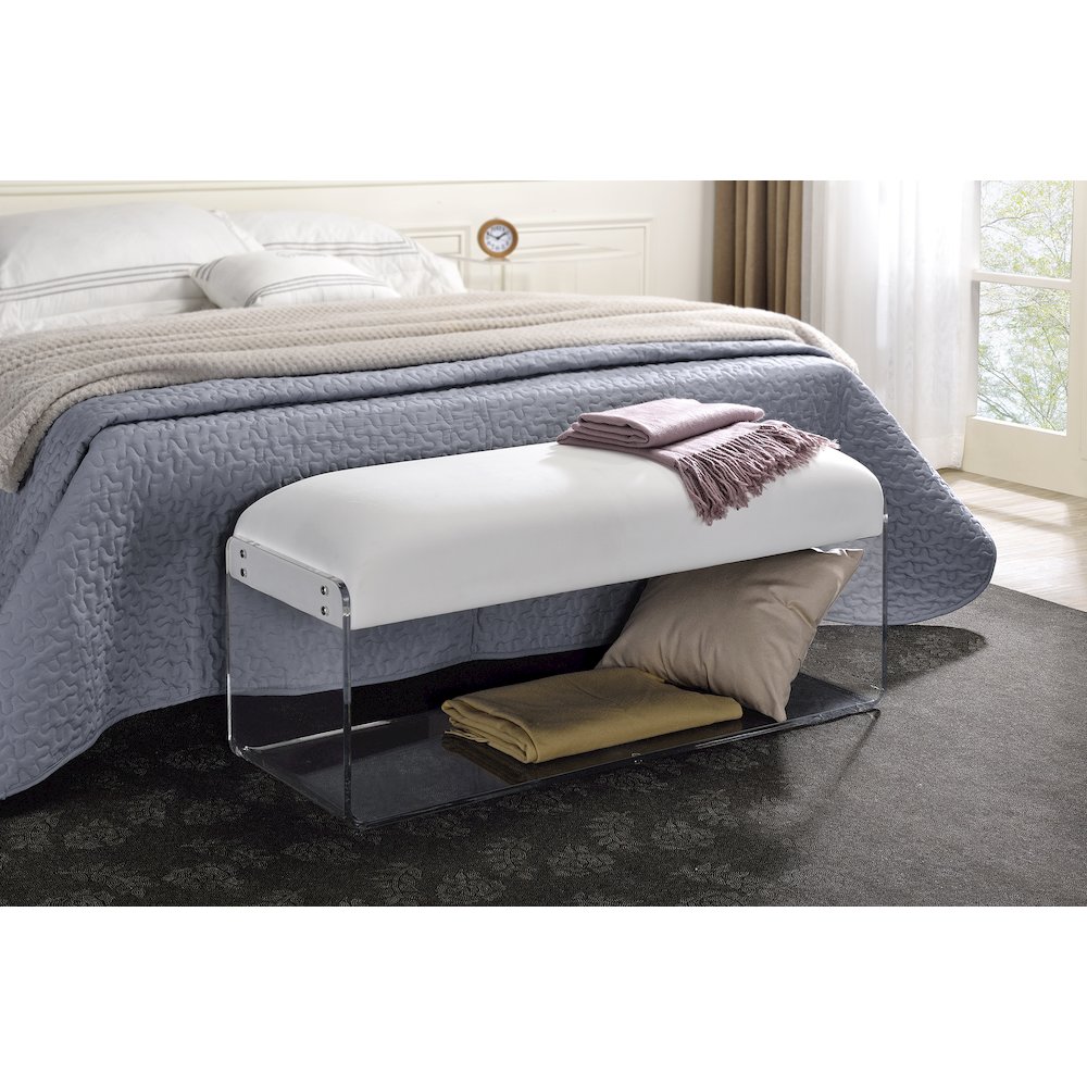 Nicolas Acrylic Bench. Picture 3