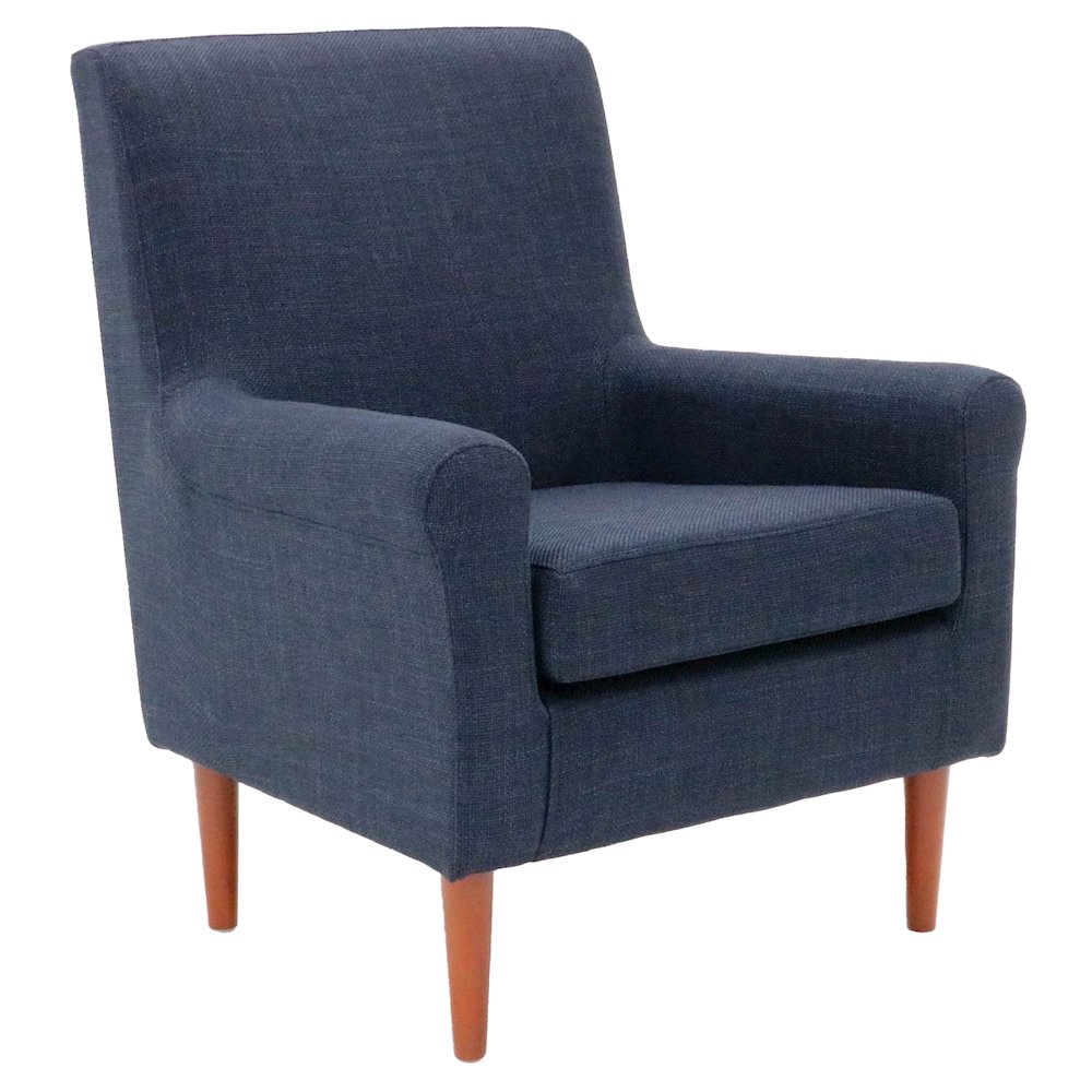 Ellis Lounge Chair  - Blake Ink. Picture 1