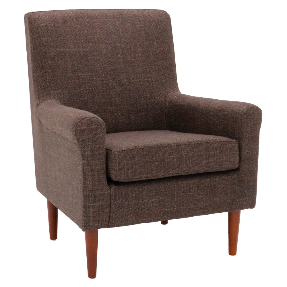 Ellis Lounge Chair  - Blake Truffle. Picture 1