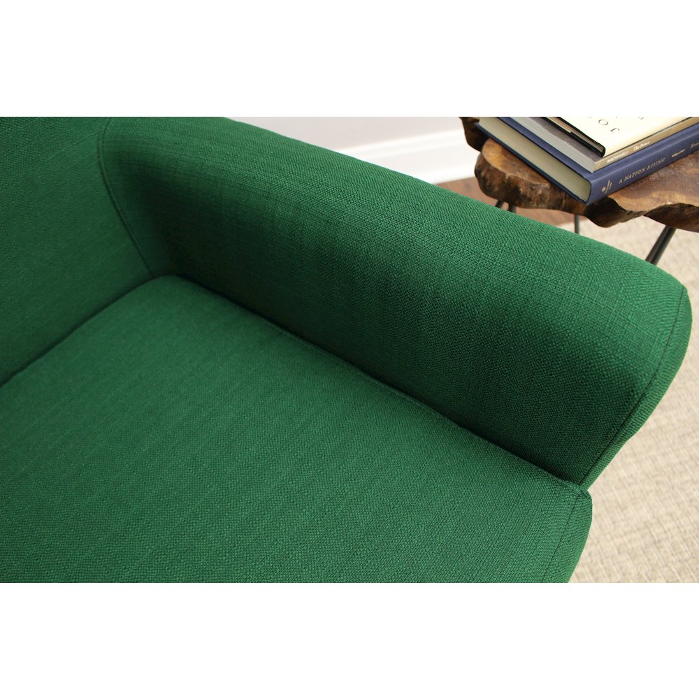 Ellis Rolled Arm Lounge Chair. Picture 5