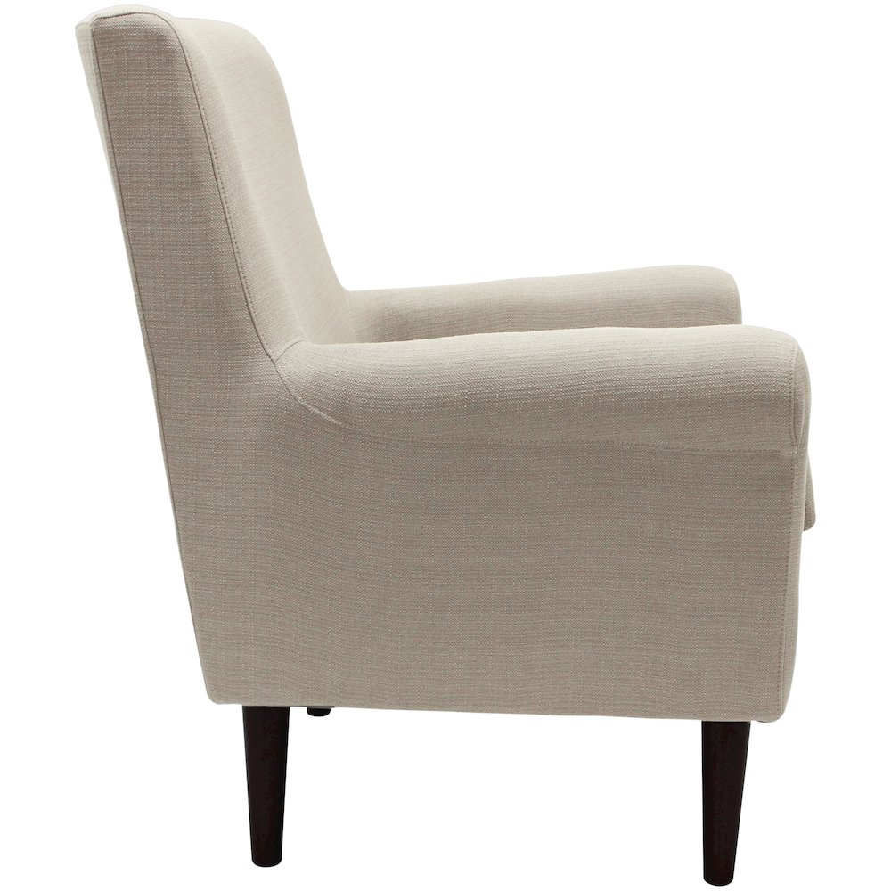 Ellis Rolled Arm Lounge Chair. Picture 7