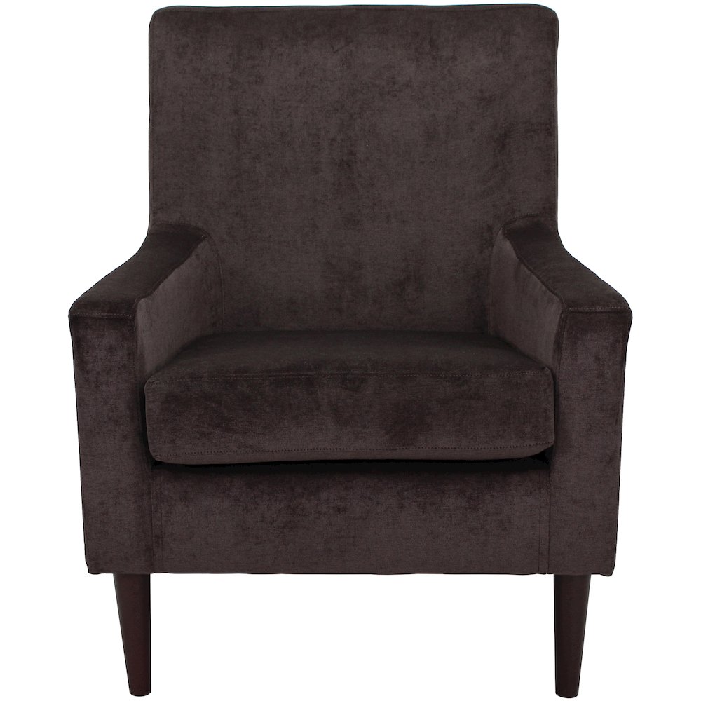 Emma Lounge Chair - Godiva Brown. Picture 8