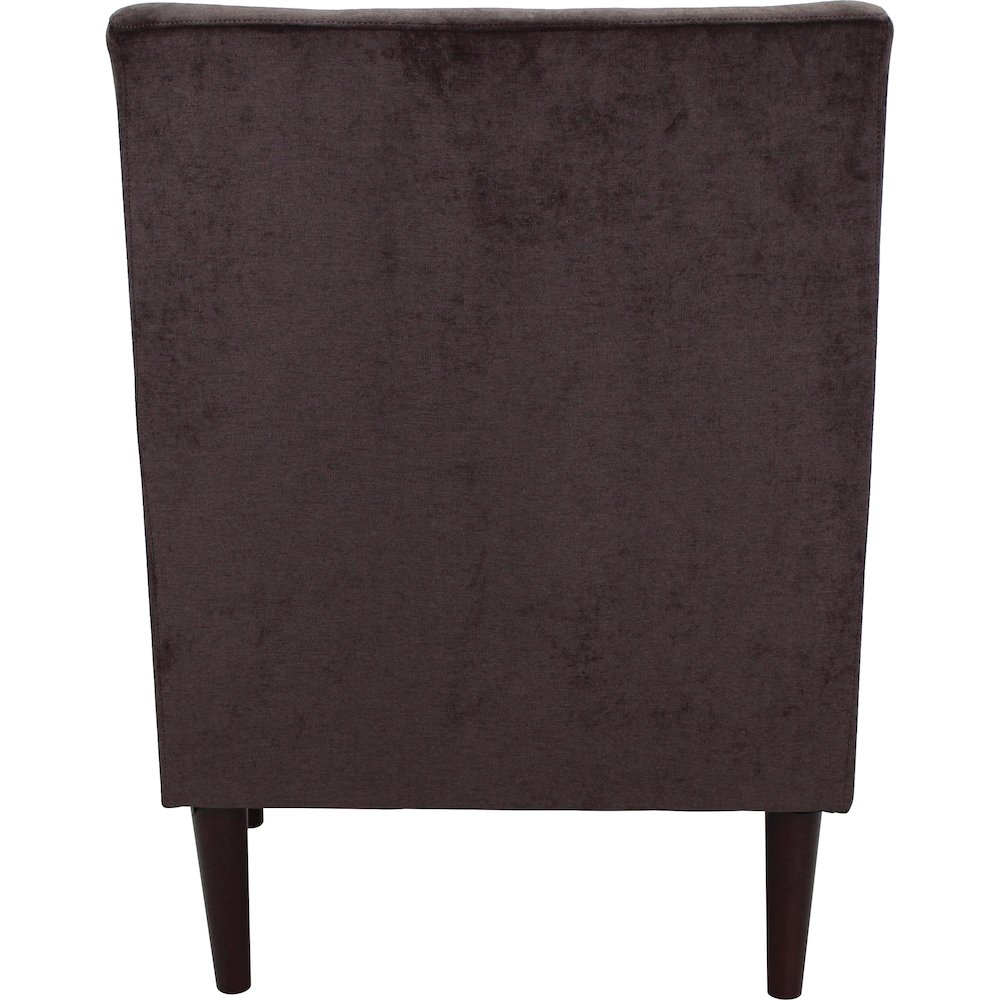 Emma Lounge Chair - Godiva Brown. Picture 6