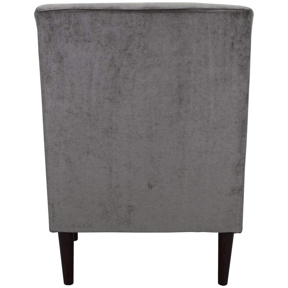 Emma Lounge Chair - Platinum Silver. Picture 4