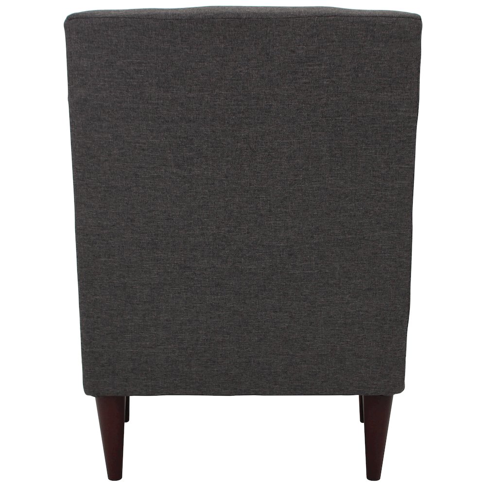 Emma Arm Chair - Gray. Picture 4
