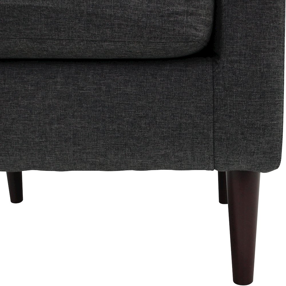 Emma Arm Chair - Gray. Picture 5