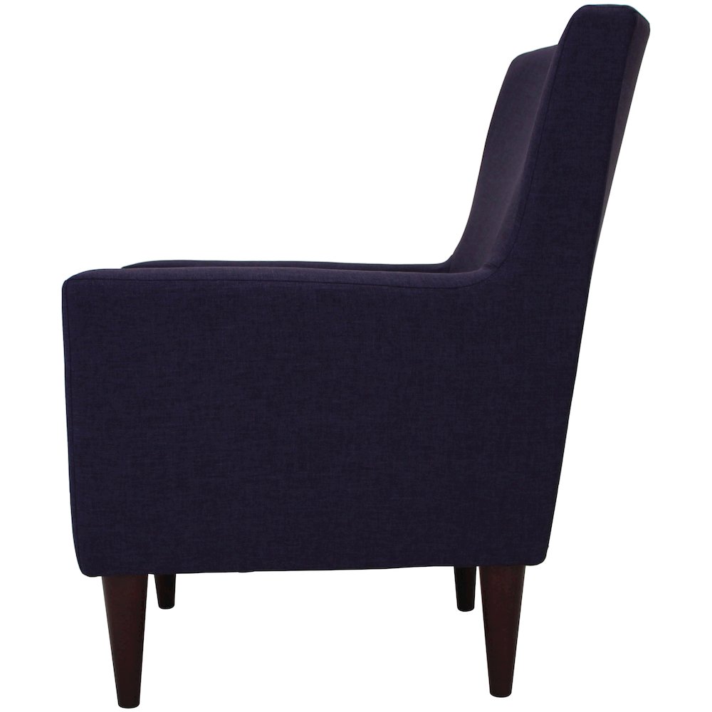 Emma Arm Chair - Eggplant. Picture 6