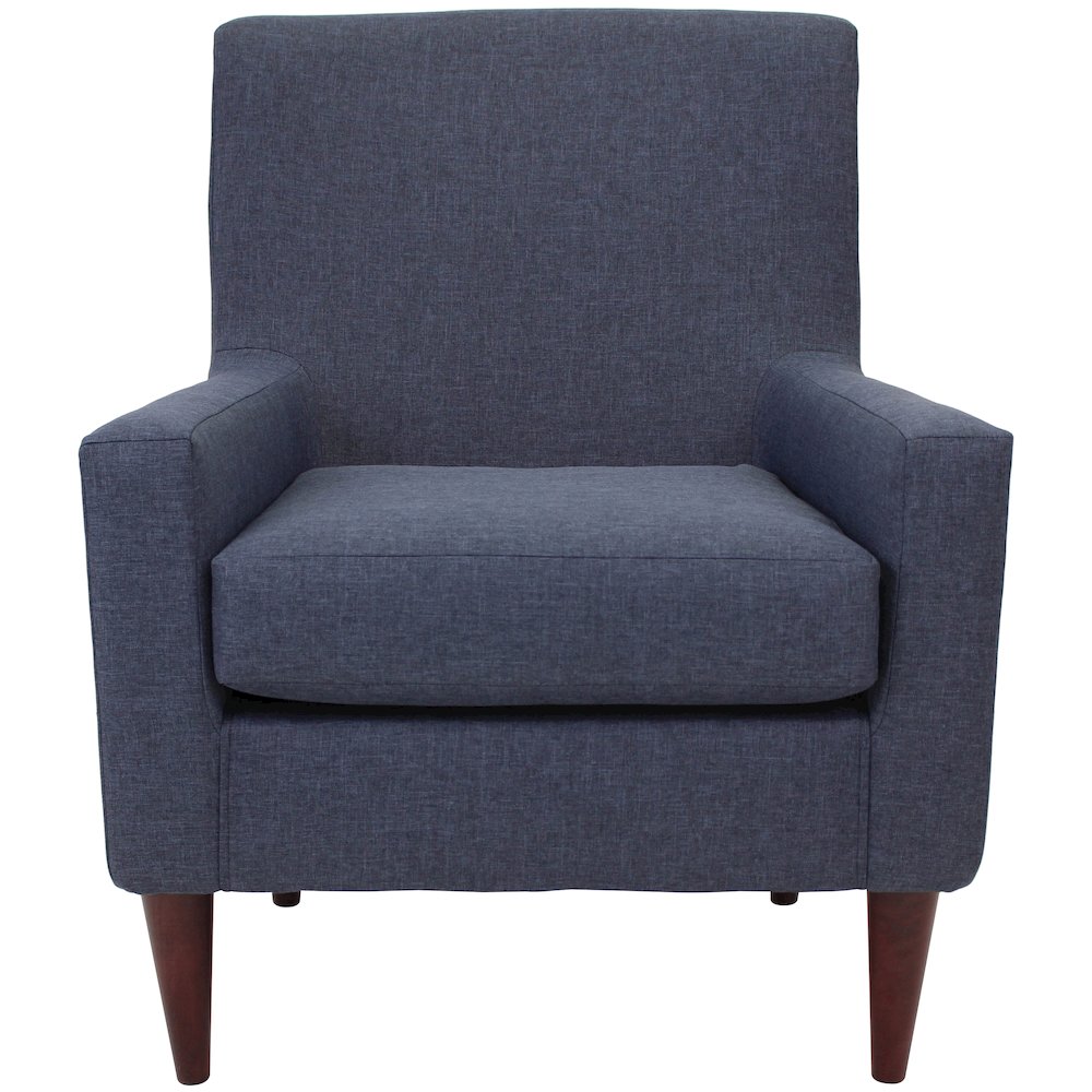 Emma Arm Chair - Navy. Picture 7