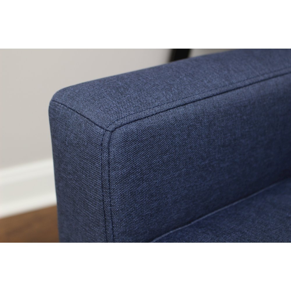 Emma Arm Chair - Navy. Picture 6
