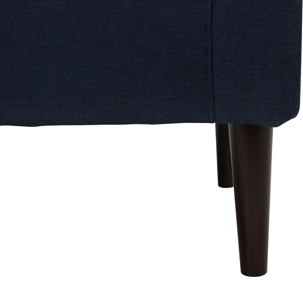 Emma Arm Chair - Navy. Picture 8