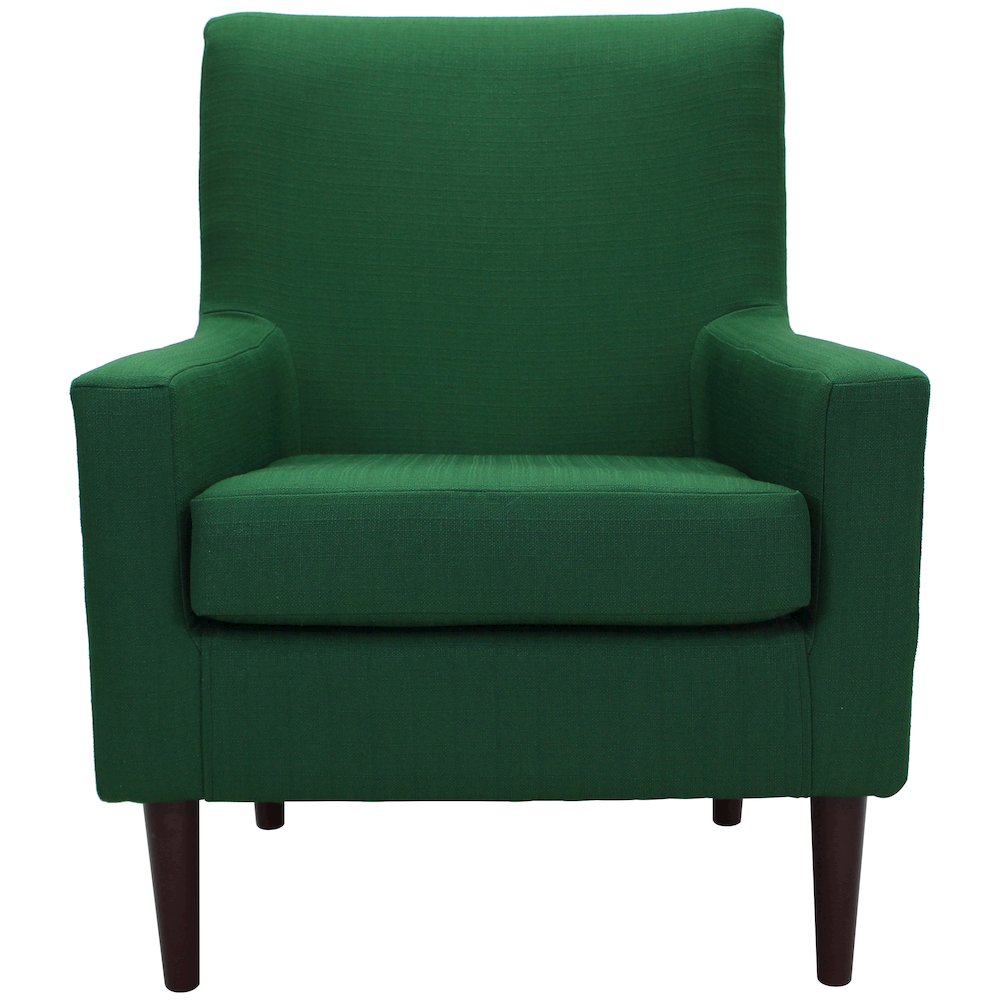Emma Lounge Chair - Emerald Green. Picture 8