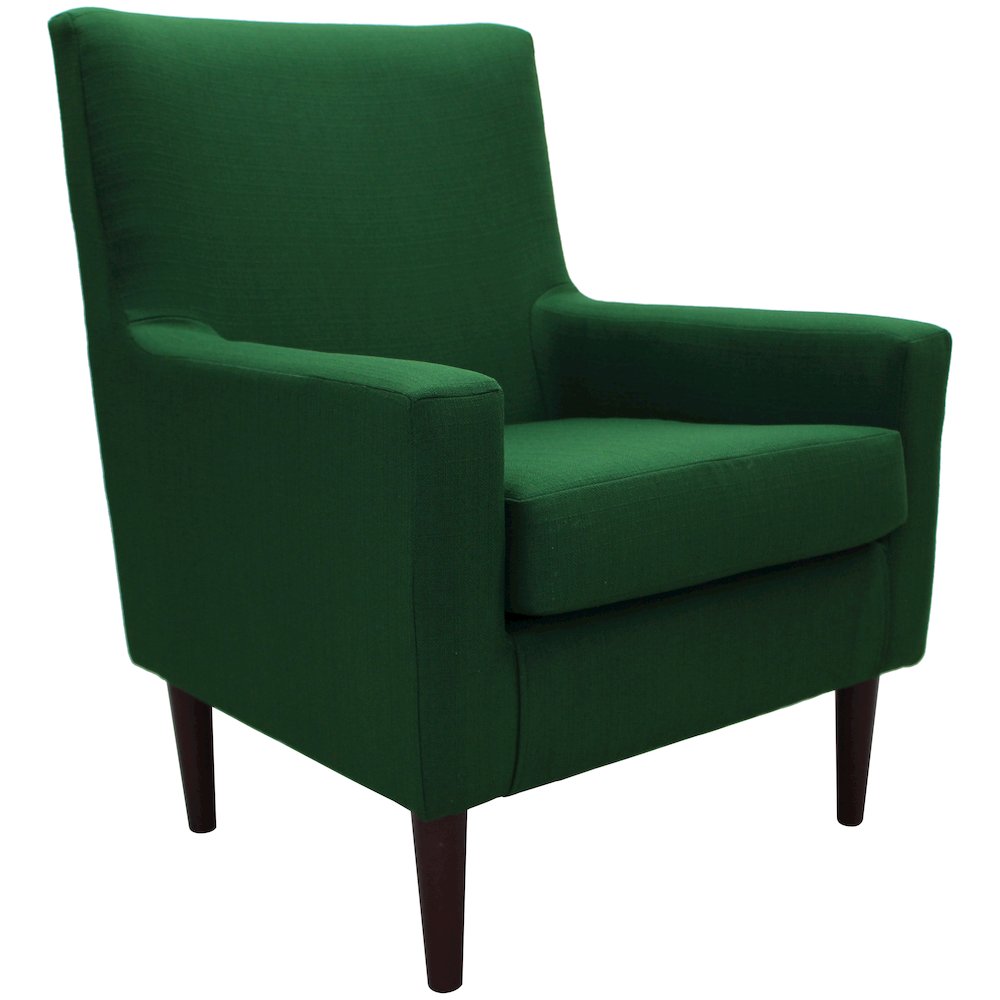 Emma Lounge Chair - Emerald Green. Picture 1