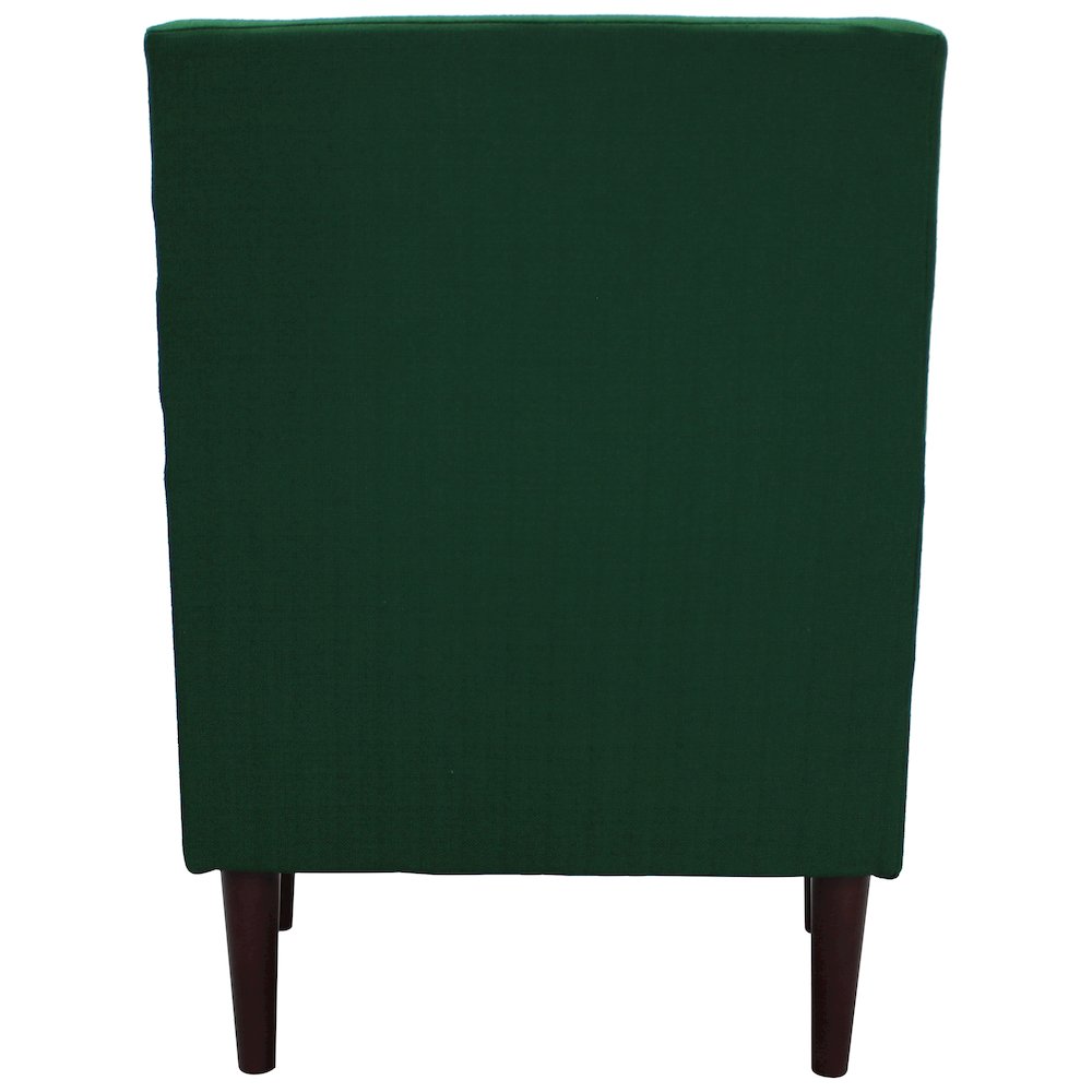 Emma Lounge Chair - Emerald Green. Picture 4