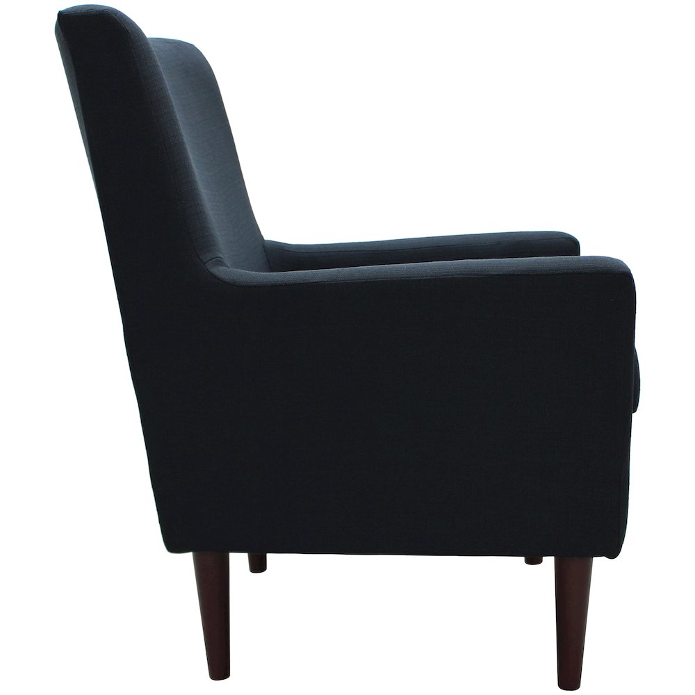 Emma Lounge Chair - Midnight Blue. Picture 7