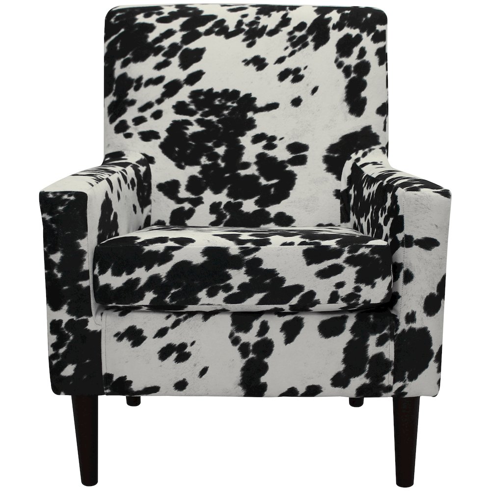 Emma Arm Chair - Cowhide Black. Picture 9