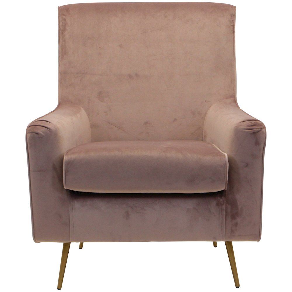 Lana Mid Century Arm Chair - Chantel Rose. Picture 9