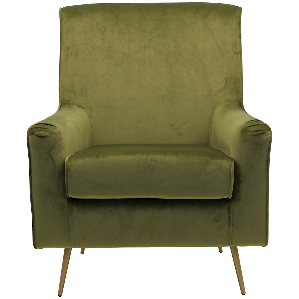 Lana Mid Century Arm Chair - Chantel Avocado. Picture 9