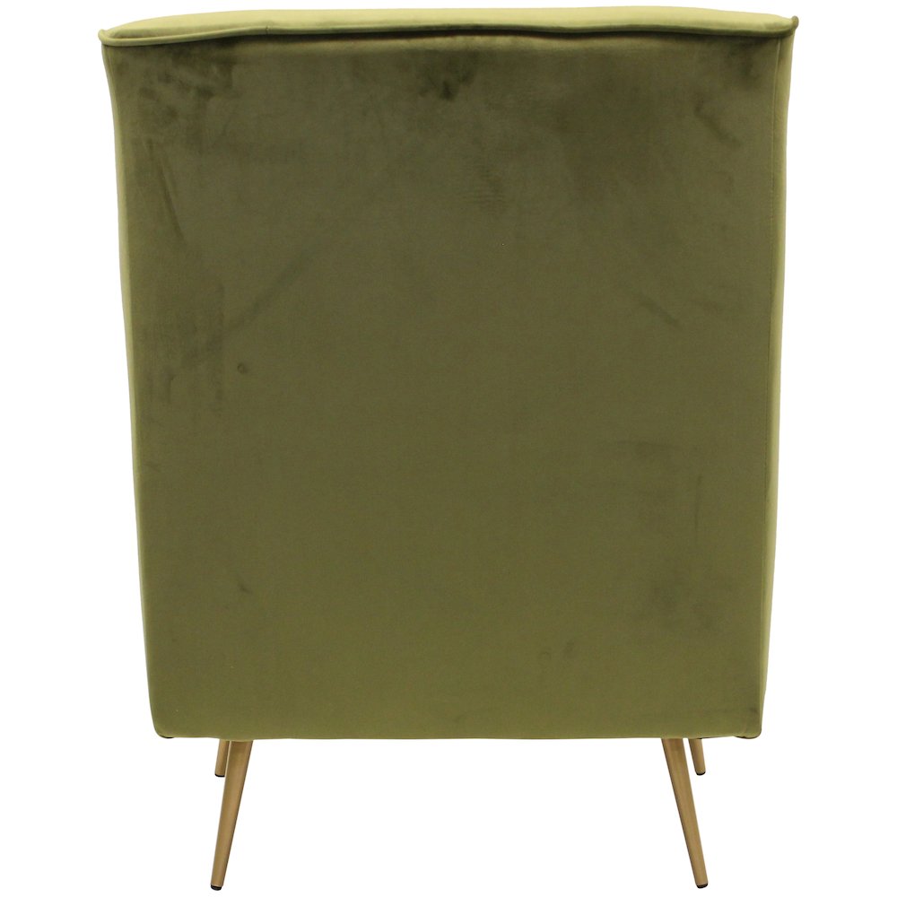 Lana Mid Century Arm Chair - Chantel Avocado. Picture 5