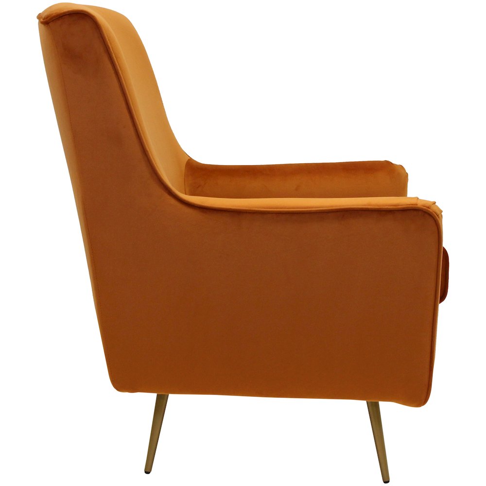 Lana Mid Century Arm Chair - Chantel Harvest. Picture 7