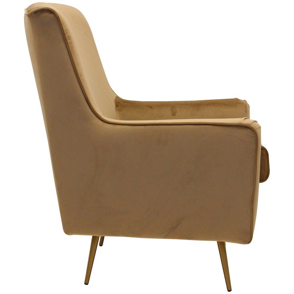 Lana Mid Century Arm Chair - Chantel Taupe. Picture 8