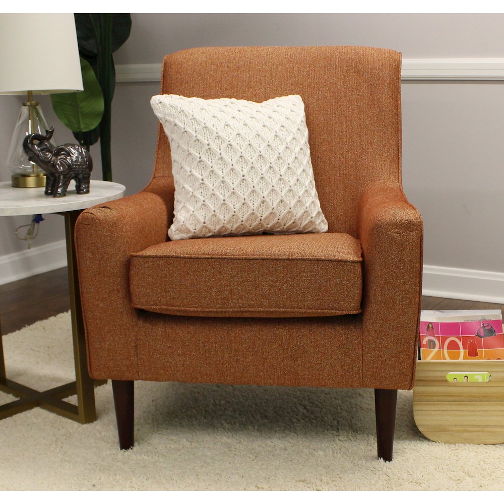 Laura Mid Century Arm Chair - Terrace Autumn. Picture 6