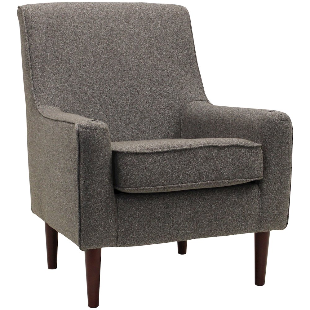Laura Mid Century Arm Chair - Terrace Granite. Picture 1
